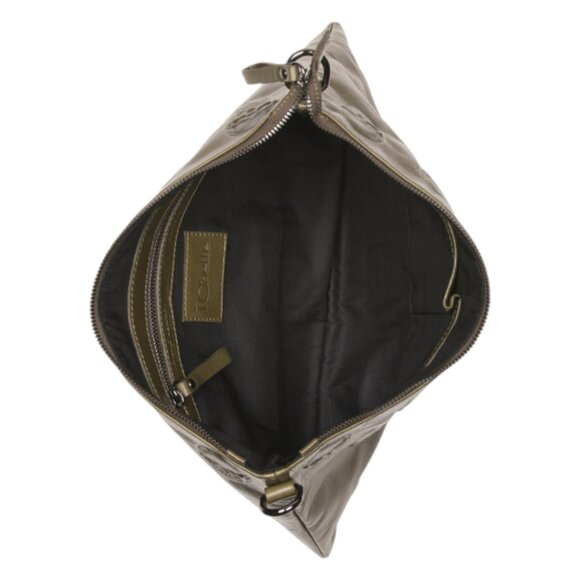 IO PELLE Made In Italy Leather Multi Skull Crossbody - Picture 2 of 4